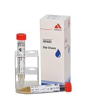 CombiScreen Dip Check Control (2 x 15 ml, Level 1 + Level 2), Analyticon, medishop.de