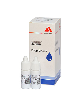 CombiScreen Drop Check Control (2 x 5 ml, Level 1 + Level 2), Analyticon, medishop.de