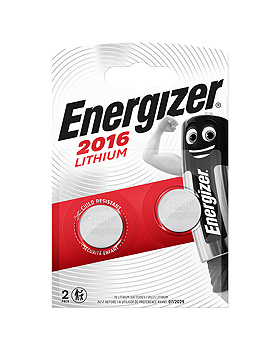 Energizer Batterie Typ CR2016, 3 V (2er-Pack) #E301021903#, Batterien, medishop.de