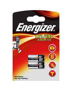 Energizer Spezialbatterie E90, Typ LR1 1,5 V (2er-Pack) #E300803302#, Batterien, medishop.de