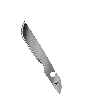 BAYHA Einmal-Skalpellklingen Fig. 21, steril, Bayha, medishop.de