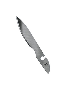 BAYHA Einmal-Skalpellklingen Fig. 26, unsteril, Bayha, medishop.de