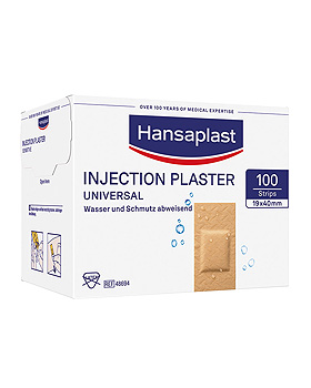 Hansaplast Universal Water Resistant Injektionspfl., 1,9 x 4 cm (100 Stck.), Beiersdorf, medishop.de