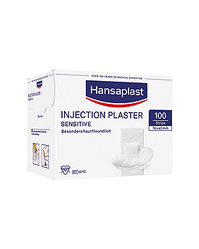 Hansaplast Sensitive Injektionspflaster wei, 1,9 x 4 cm (100 Stck.), Beiersdorf, medishop.de