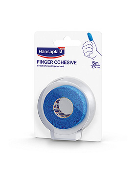 Hansaplast Finger Cohesive blau 2,5 cm x 5 m, Beiersdorf, medishop.de