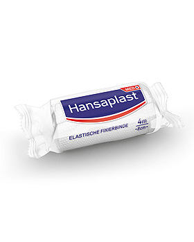 Hansaplast Fixierbinde wei, 8 cm x 4 m, 15 Stck, Beiersdorf, medishop.de