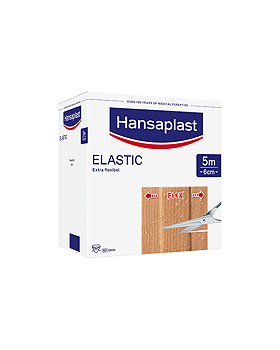 Hansaplast Elastic Wundschnellverband, 5 m x 6 cm, Beiersdorf, medishop.de