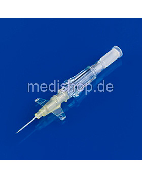 BD Insyte-N Venenverweilkatheter mit Flgeln, 24 G, 0,7 x 14 mm, gelb, 50 Stck, Becton Dickinson, medishop.de
