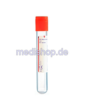 BD Vacutainer Plus Serumrhrchen aus PET 10 ml, Gerinnungsaktivator,, 100 Stck, Becton Dickinson, medishop.de