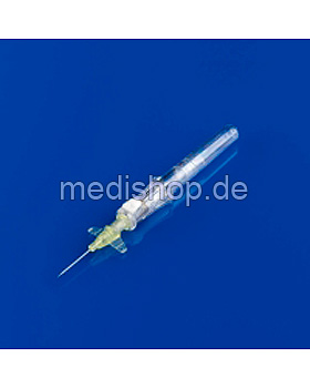 BD Insyte Autoguard Venenverweilkatheter mit Flgeln, 24 G, 0,7 x 19 mm, gelb, 50 Stck, Becton Dickinson, medishop.de