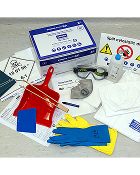 Notfall- und Reinigungsset SpillKit XP latexfrei, Gr. XXL, Berner International, medishop.de