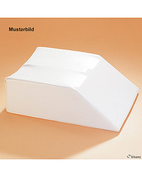 Beinhochlagerungskeil doppelt weiß, phthalatfrei, 72 x 44 x 20 cm, Bisanz, medishop.de