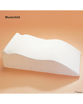 Venenkissen Gr. 2, 70 x 50 x 20 cm mit Frottee-Bezug wei, Sonderanfertigung!, Bisanz, medishop.de