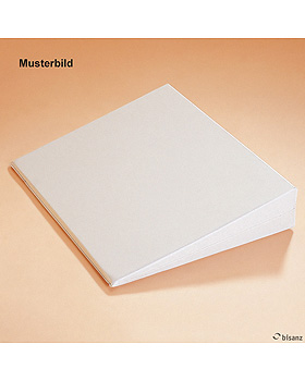 Kopfkeil creme, phthalatfrei, genäht, 37 x 37 x 10 cm, Sonderanfertigung!, Bisanz, medishop.de