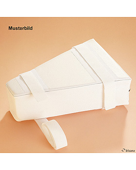 Spreizkeil mit Fixierung wei, phthalatfrei, 30 x 25/8 x 14 cm, Sonderanfertigung!, Bisanz, medishop.de