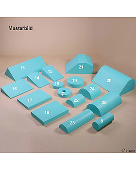 Nackenunterlage Nr. 20, gelb, 50 x 32 x 18 cm, Sonderanfertigung!, Bisanz, medishop.de