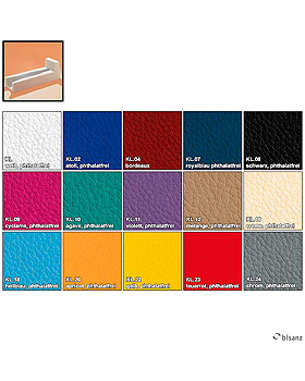 KL-Bezug wei phthalatfrei fr Schiene Nr. 711000, Bisanz, medishop.de