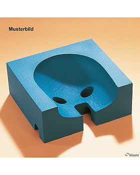 Intubationskissen fr Bauchlage blau, dicht, 24 x 25 x 12 cm, Sonderanfertigung!, Bisanz, medishop.de