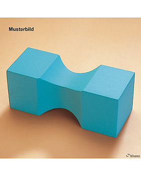 Knochenkissen royalblau, phthalatfrei, 30 x 12 x 12 cm, fr Erwachsene, Sonderanfertigung!, Bisanz, medishop.de