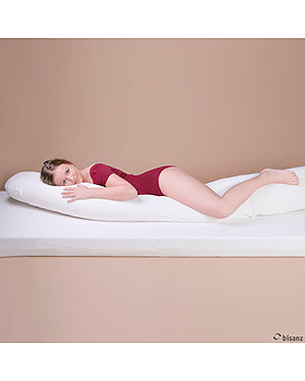 Seitenschlferkissen / Lagerungsrolle mit Polystyrolkugeln, 220 x  20 cm, Sonderanfertigung!, Bisanz, medishop.de