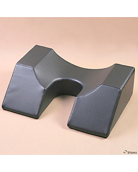 Beckenkissen Typ: AA, nach Romann, Kunstleder, schwarz, Sonderanfertigung!, Bisanz, medishop.de