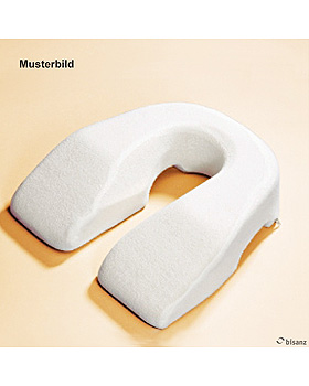 Bifoam Kaltschaumkissen f. die Bauchlage royalblau, phthalatfrei, 40 x 40 x 11 cm, Sonderanfertigung!, Bisanz, medishop.de