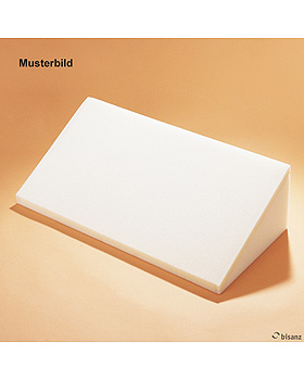 Rckensttzkeil wei, 2 cm Weichschicht zur 30 Lagerung, 33 x 70 x 20 cm, Sonderanfertigung!, Bisanz, medishop.de