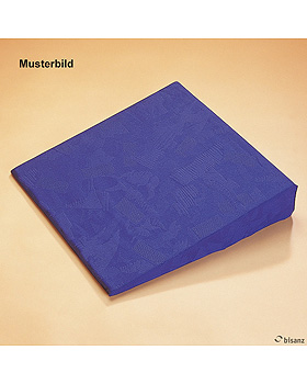 Sitzkeil royalblau, phthalatfrei, 38 x 38 x 7 cm sehr fest, Sonderanfertigung!, Bisanz, medishop.de