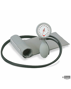 K-Modell II Blutdruckmessgerät Ø 60 mm mit Klettenmanschette, ohne Tasche, Boso, medishop.de