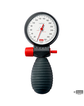 boso varius Blutdruckmessgert  60 mm schwarz m. Klettenmanschette Einschlauch, Boso, medishop.de