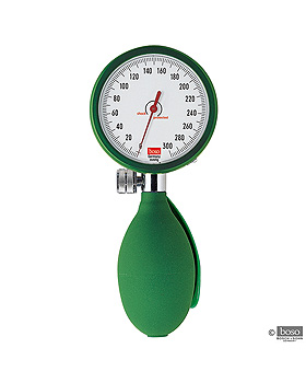 boso clinicus I Blutdruckmessgert grn, Einschlauch m. Klettenmanschette,  60mm, Boso, medishop.de