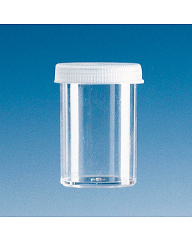 Probengef, PS, mit Deckel, 12 ml, 1000 Stck, Brand/Merz & Co., medishop.de