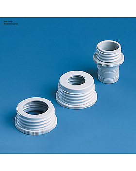 Flaschenadapter fr Dispensette/ Tirette und Seripettor PP,  Auen-Gewinde GL 32,, Brand/Merz & Co., medishop.de
