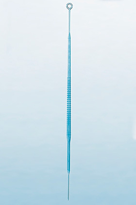 Impfschlinge mit Nadel und Schlinge PS, 10 l, blau, 1000 Stck, Brand/Merz & Co., medishop.de