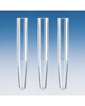 Sedimentierrhrchen, PS, 16 x 105 mm, mit konischem Unterteil, 2000 Stck, Brand/Merz & Co., medishop.de