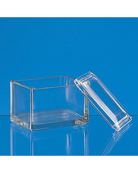 Frbetrog, Natron-Kalk-Glas, mit Deckel 105 x 85 x 70 mm, 10 Stck, Brand/Merz & Co., medishop.de