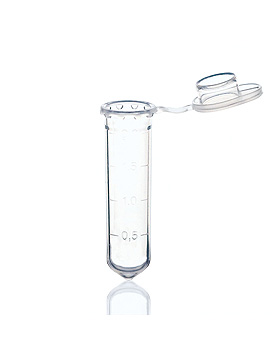 Einmal-Reaktionsgefäß, PP, unsteril, 2,0 ml, transparent, mit Deckel, 500 Stück, Brand/Merz & Co., medishop.de