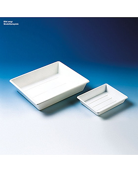 Schale (Fotoschale), PP, wei, stapelbar 225 x 180 x 45 mm, Brand/Merz & Co., medishop.de