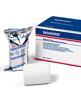 Gelostretch Zink-Gel-Binde, 5 m x 10 cm, 10 Binden, BSN medical, medishop.de