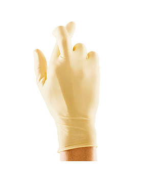 Glovex ultra tex U.-Handschuhe, PF, Latex, mittel, Gr. 7-8 (100 Stck.), BSN medical, medishop.de