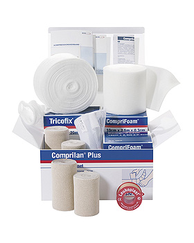 Comprilan Plus Komplettset zur Mehrfachanwendung, Kompressionstherapie, BSN medical, medishop.de