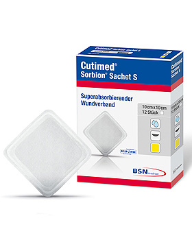 Cutimed Sorbion Sachet S Wundauflagen 20 x 20 cm steril (24 Stck.), BSN medical, medishop.de