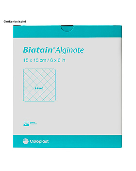 Biatain Alginate Kompressen, steril, 5 x 5 cm (30 Stck.), Coloplast, medishop.de
