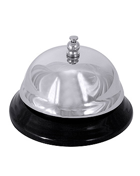 Rezeptionsglocke, Ø 8,5 cm, Höhe 6 cm, Contacto, medishop.de
