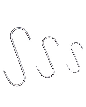Fleischhaken, Strke 4 mm, 10 cm lang, 10 Stck, Contacto, medishop.de