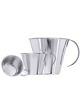 Messbecher, 2 Ltr., Hhe 19,5 cm, Contacto, medishop.de