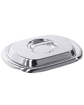 Deckel zu Fraktur-Stechbecken 25 cm x 18 cm, Contacto, medishop.de