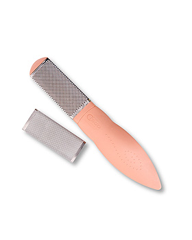 Credo Hornhaut Flachraspel, Reibfl�che rostfrei, apricot - Blisterverpackung, Credo, medishop.de