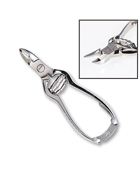 Credo Nagelzange mit Pufferfeder 12 cm vernickelt - Blisterverpackung, Credo, medishop.de
