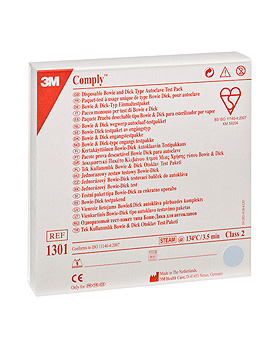 3M Comply Bowie-Dick Einmaltestpakete nach EN-ISO, 13 x 3 x 13 cm (20 Stck.), 3M Medica, medishop.de